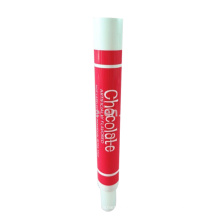 white plastic tube for food packaging 20ml with long tip tube